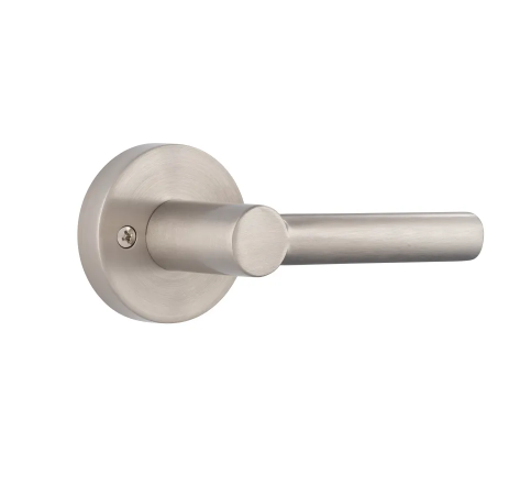 Hall & Closet 2 Way Adjustable Interior Passage Grade 3 Non-Locking Door Lever - Satin Nickel