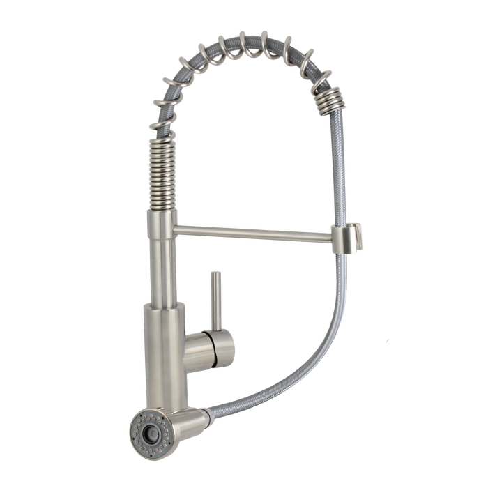 Kitchen Faucet Spring Pull-Down - Stainless Steel