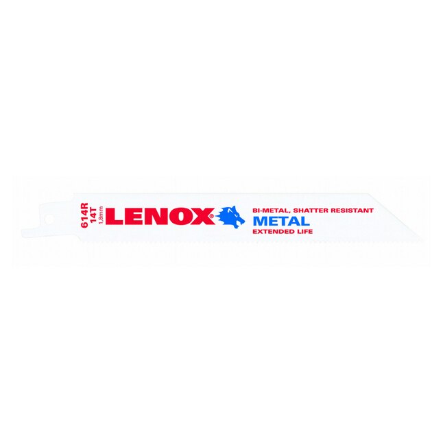 LENOX RECIPRO SAW BLADE METAL - 1 PK