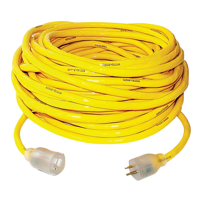 10/3 50' Yellow Extension Cord