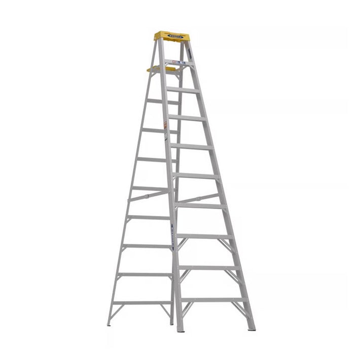 10' ALUMINUM LADDER TYPE 1A - 300 LB CAPACITY