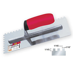 SQUARE NOTCHED TROWEL