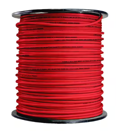 #12 Stranded Red Wire - Per Ft