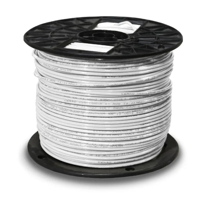 #12 Stranded White Wire - Per Ft