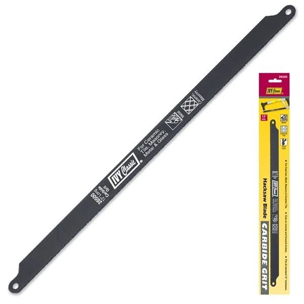 12" HACKSAW CARBIDE GRIT BLADE - 1 PK