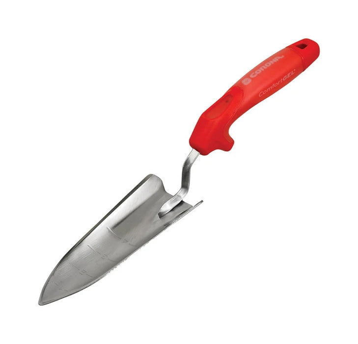 13.5" SS GARDEN HAND TROWEL w/ POLY HANDLE