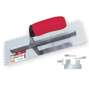 SQUARE NOTCHED TROWEL