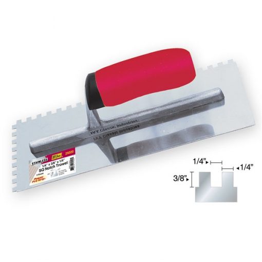 SQUARE NOTCHED TROWEL