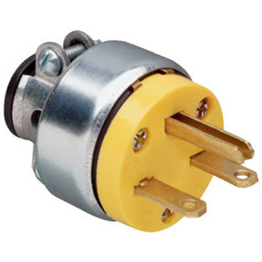 15 AMP 250V H/D Yellow Plug