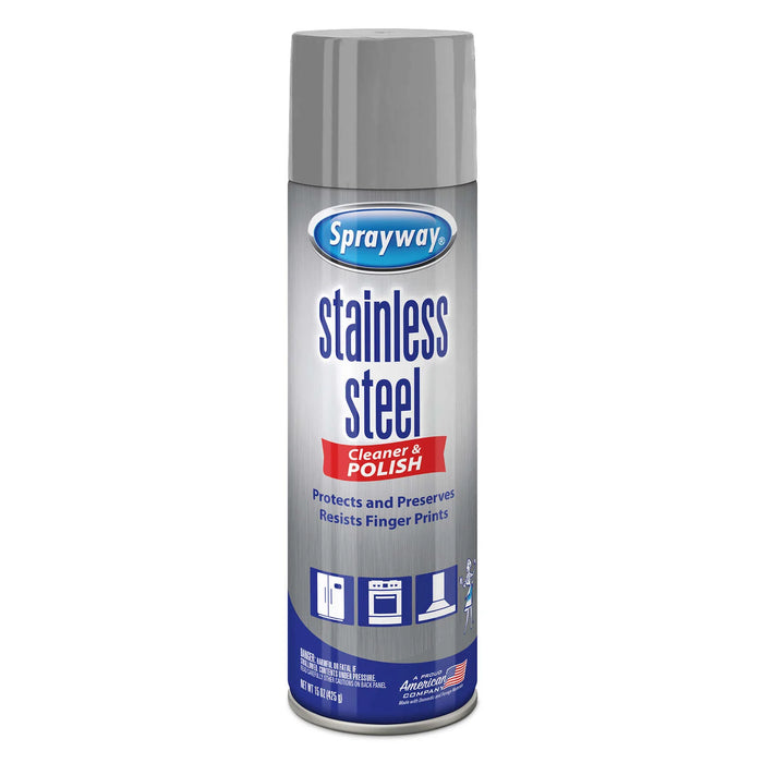 15oz Sprayway Stainless Steel Cleaner & Polish - No Scent