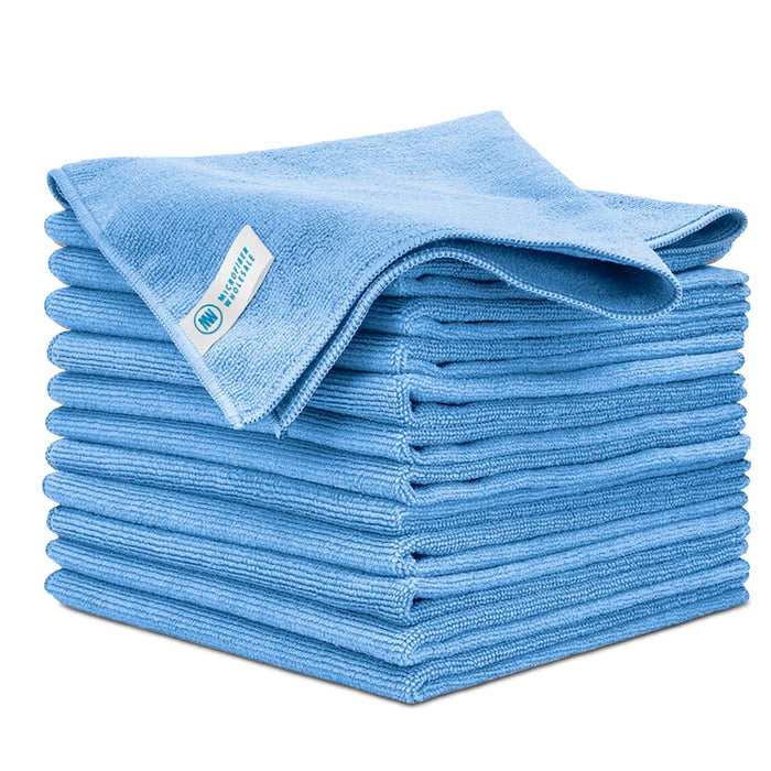 16 x 16" Microfiber Terry Towels - 12 Pk