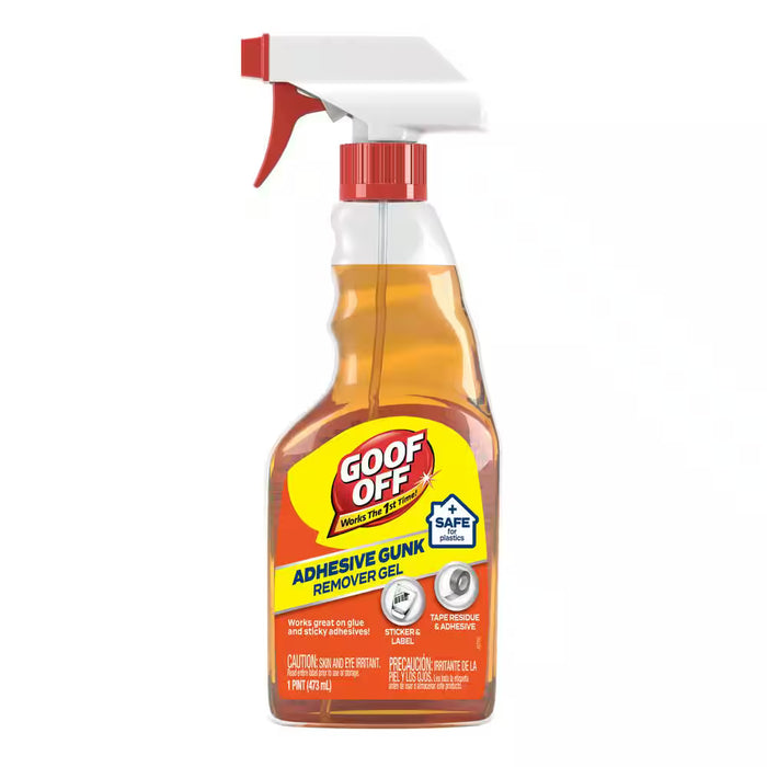 16oz Goof Off Citrus Scent Adhesive Gunk Remover