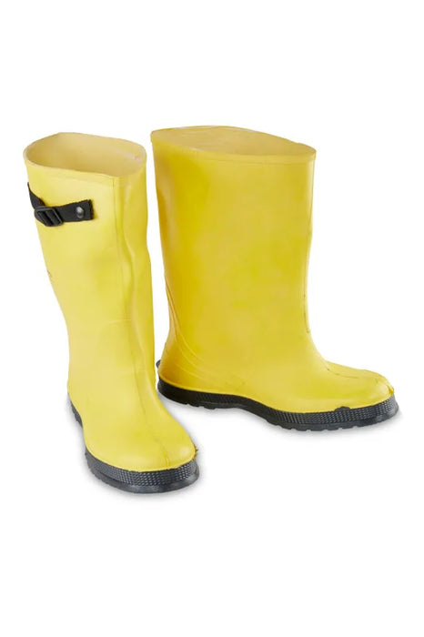 17" OVER THE SHOE YELLOW BOOTS