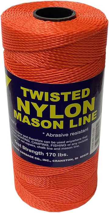 #18 X 275' NYLON ORANGE MASON TWINE