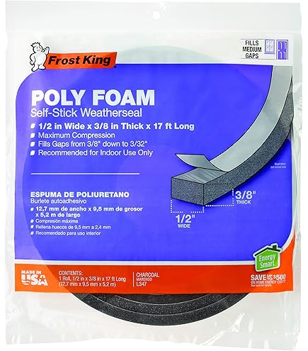 Frost King POLY FOAM WEATHERSTRIP