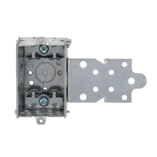 2-1/2" Deep Metal Wetwall Elec Box w/ Side Bracket