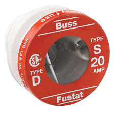 20 Amp Buss Fuse Type S - 4 PK