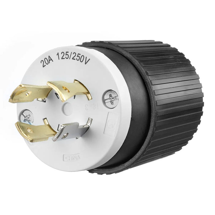 20A 125/250V 3 Pole 4 Wire Grounding Plug