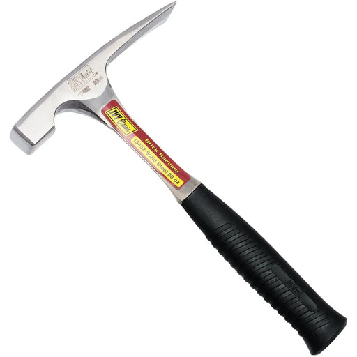 20oz Brick Hammer - Solid Steel
