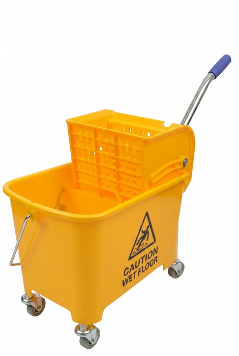 20qt Mop Bucket w/ Wringer and Wheels 1000317433