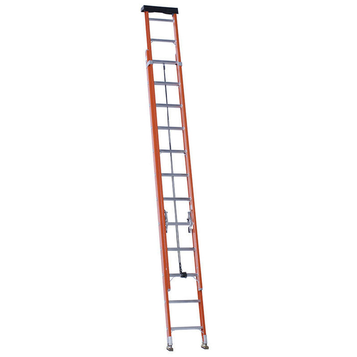 FIBERGLASS EXTENSION LADDER TYPE 1A - 300LB CAPACITY