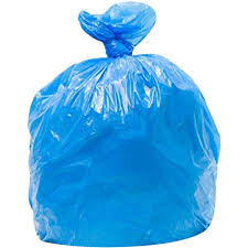 26x24x48 Blue Trash Can Liners