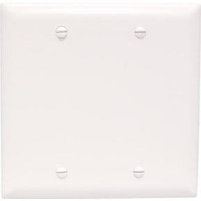 2G Blank Std. Size Wall Plate - Plastic