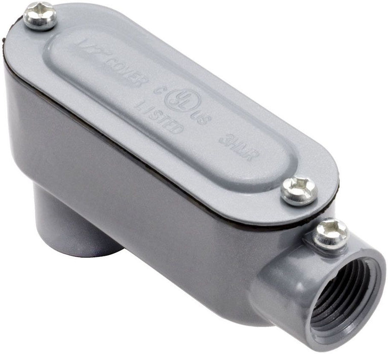 3/4 EMT "LB" Conduit Elbow w/ Cover & Gasket