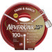 3/4 x 100 NeverKink XP H/D Garden Hose (Red)