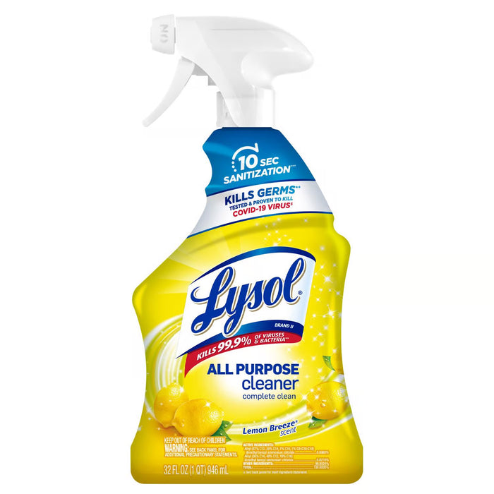 32oz Lysol All Purpose Cleaner - Lemon