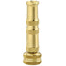 4" Gilmour H/D Brass Straight Twist Hose Nozzle