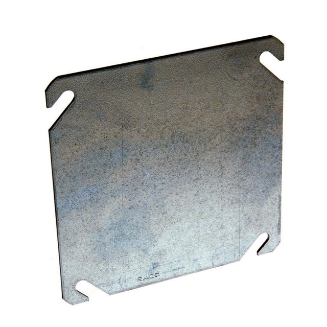 4" Square Blank Metal Box Cover