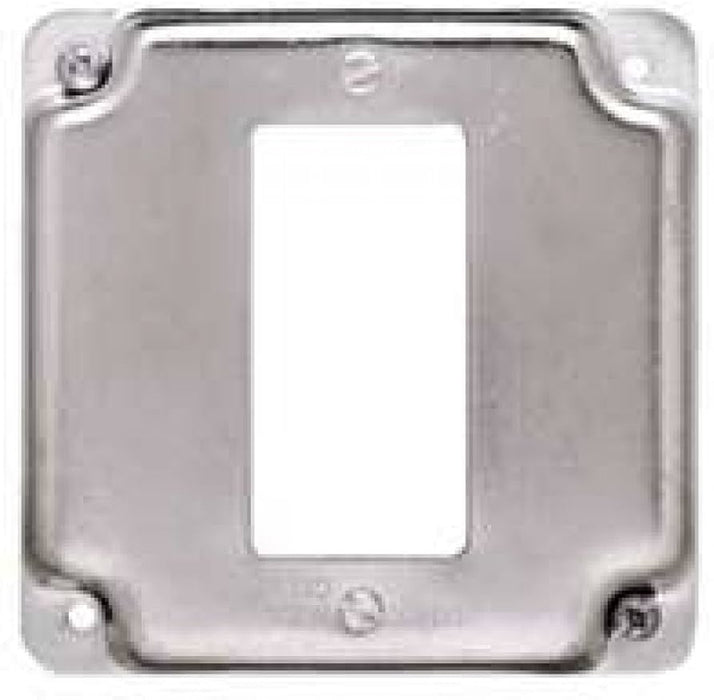 4" Sq. Raised Box Cover for GFI
