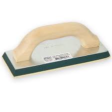 4 x 9-1/2 White Rubber Grout Float