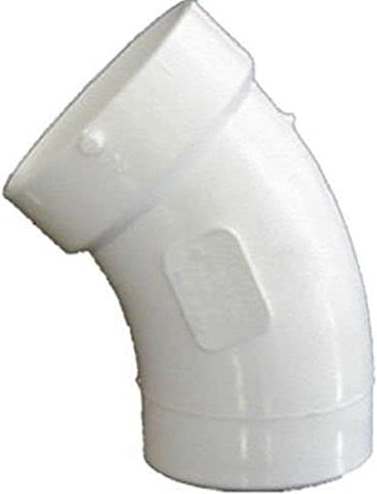 PVC STREET 45 ELBOW