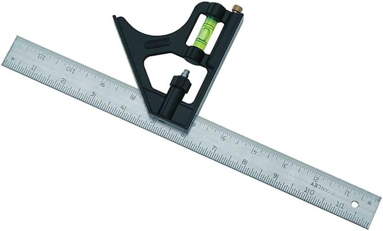 STANLEY 12" CONTRACTOR COMBINATION SQUARE