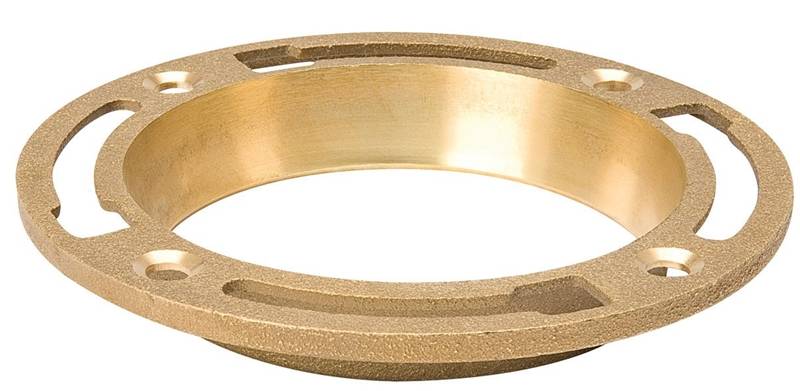 4" Brass Toilet Flange