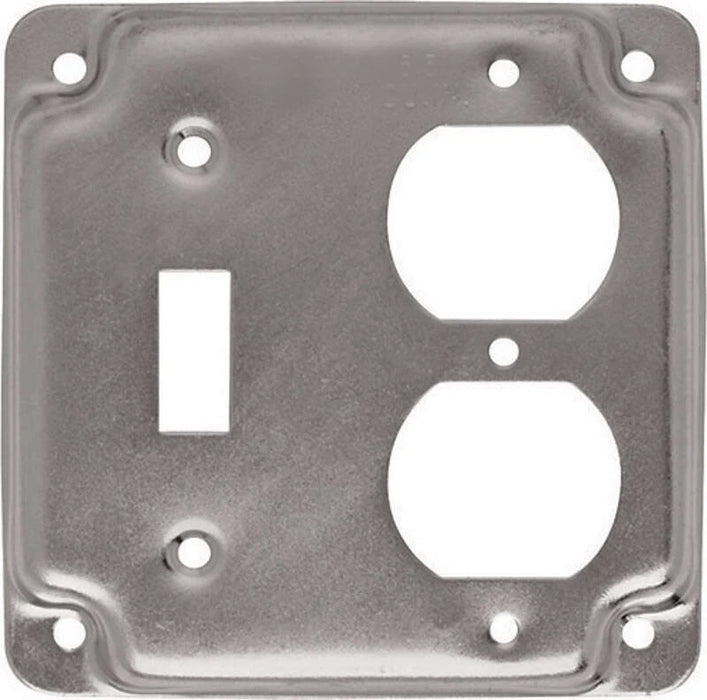 4" Raised Toggle / Duplex Box Cover