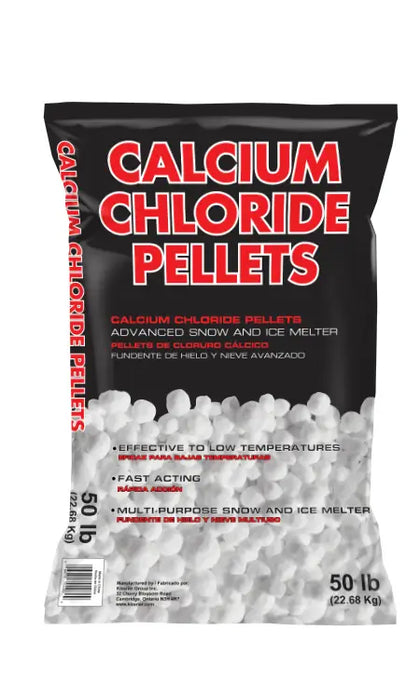 50 LB CALCIUM CHLORIDE PELLETS