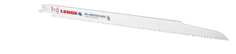 LENOX RECIPRO SAW BLADE WOOD - 1 PK
