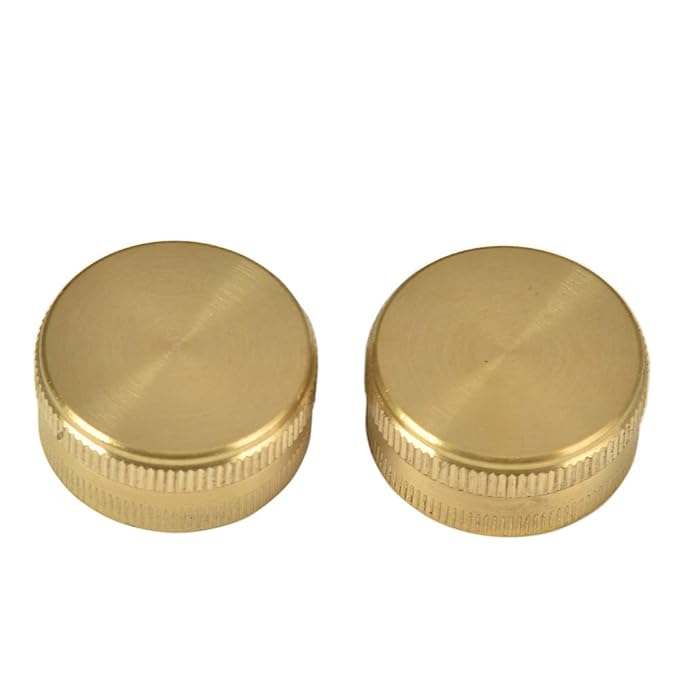 3/4" GARDEN HOSE BRASS CAP w/ WASHER ( 4016821 )