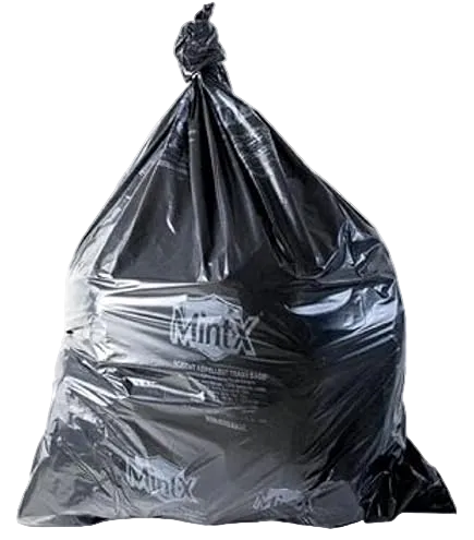 55 Gal XH/D Mint Scented - Repellent Trash Can Liners - 100 Pk