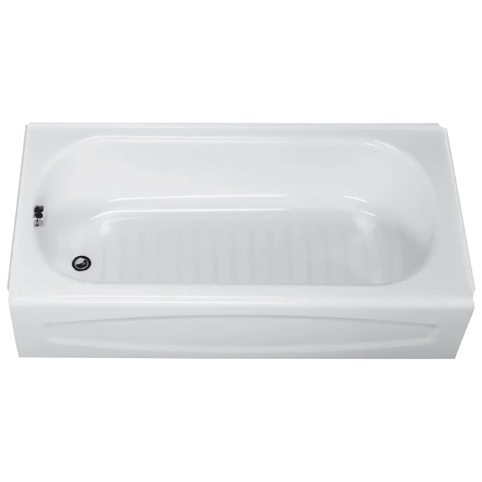 5' LH WHITE STEEL BATHTUB AMERICAN STANDARD - 60 X 30 X 14.25
