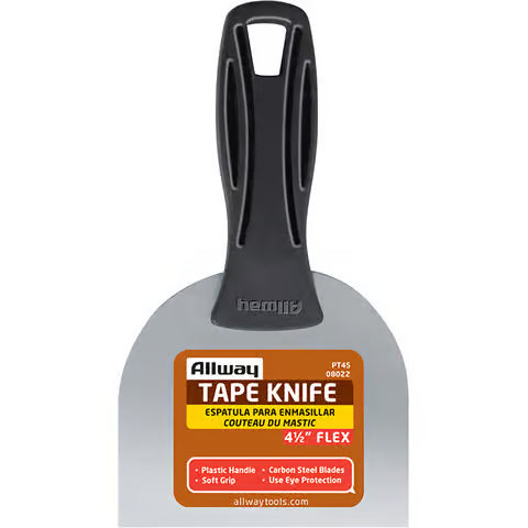 4-1/2" CARBON STEEL FLEX TAPING KNIFE