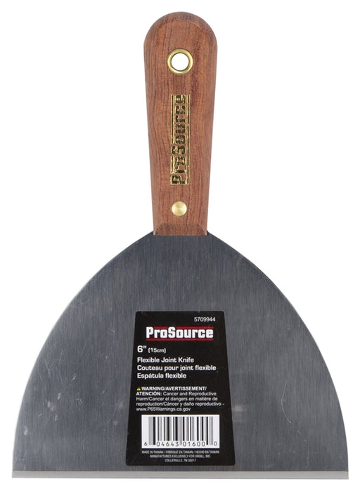 6" ProSource Drywall Joint Knife Ergo Rubber Handle