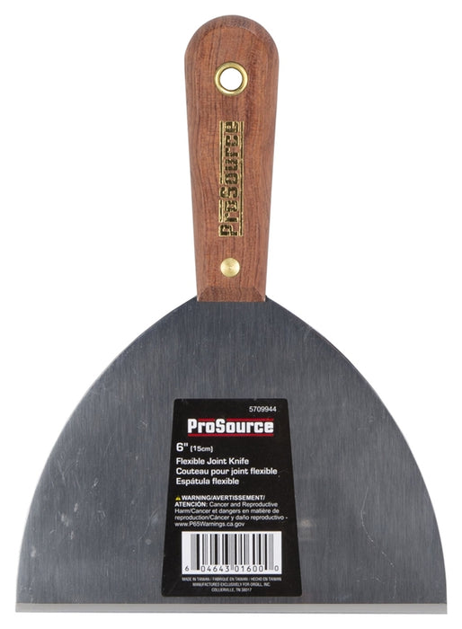 6" ProSource Drywall Joint Knife Ergo Rubber Handle