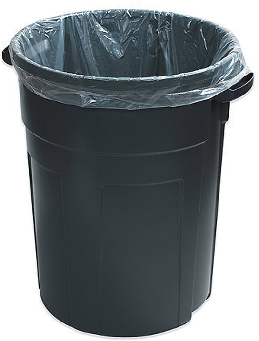 Clear 55 Gal Extra Heavy Duty Can Liner 100/Cs