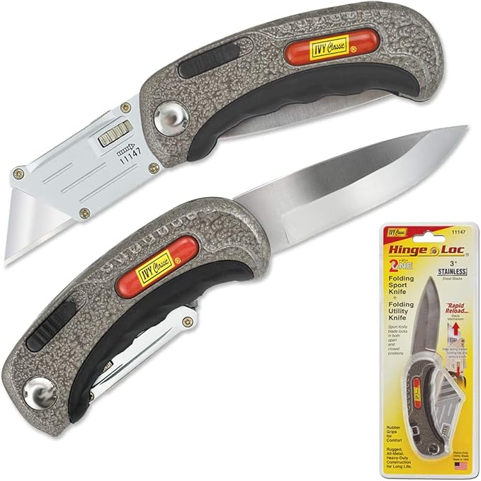 2-IN-1 SPORT/UTILITY KNIFE