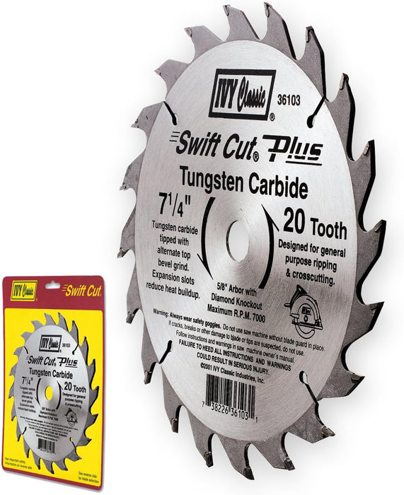 7-1/4 40T SWIFT CUT PLUS SAW BLADE
