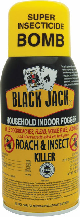 7.5oz Black Jack Smoke Bomb Roach & Insect Killer